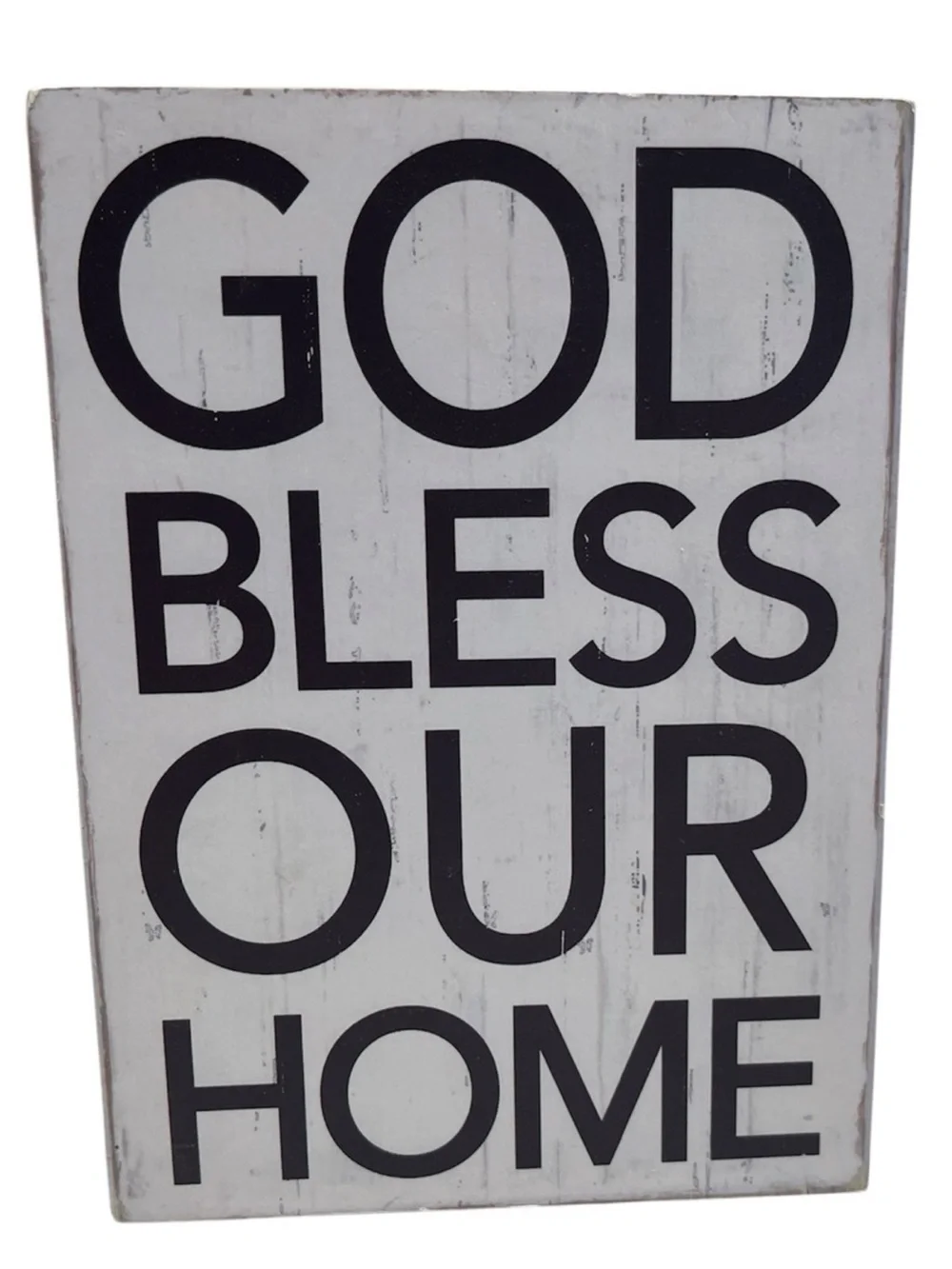 Ashland God Bless Our Home Sign Farmhouse Christian Wall Decor 8x6